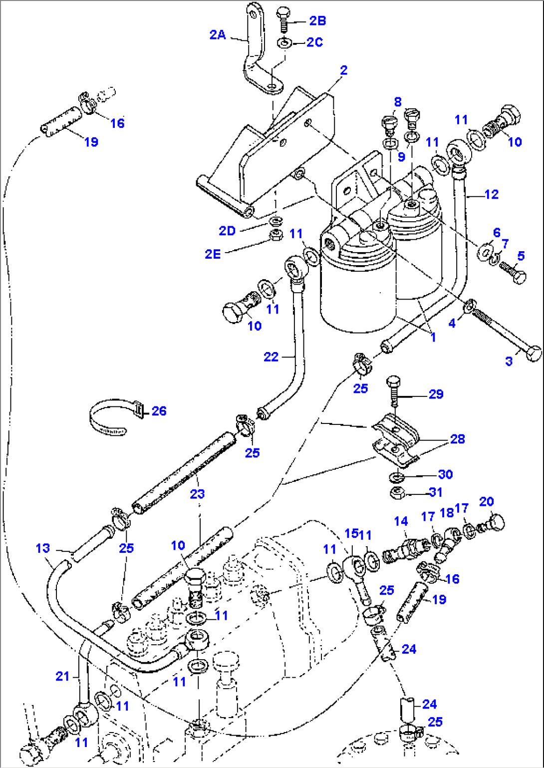 FUEL SYSTEM, FINE FILTER