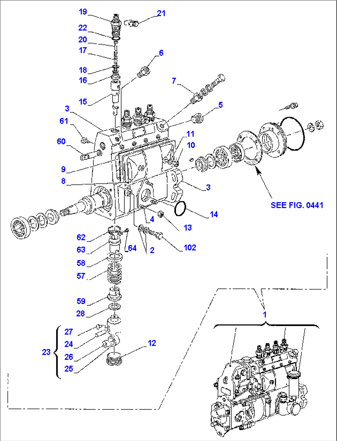 FUEL INJECTION PUMP (1/2)