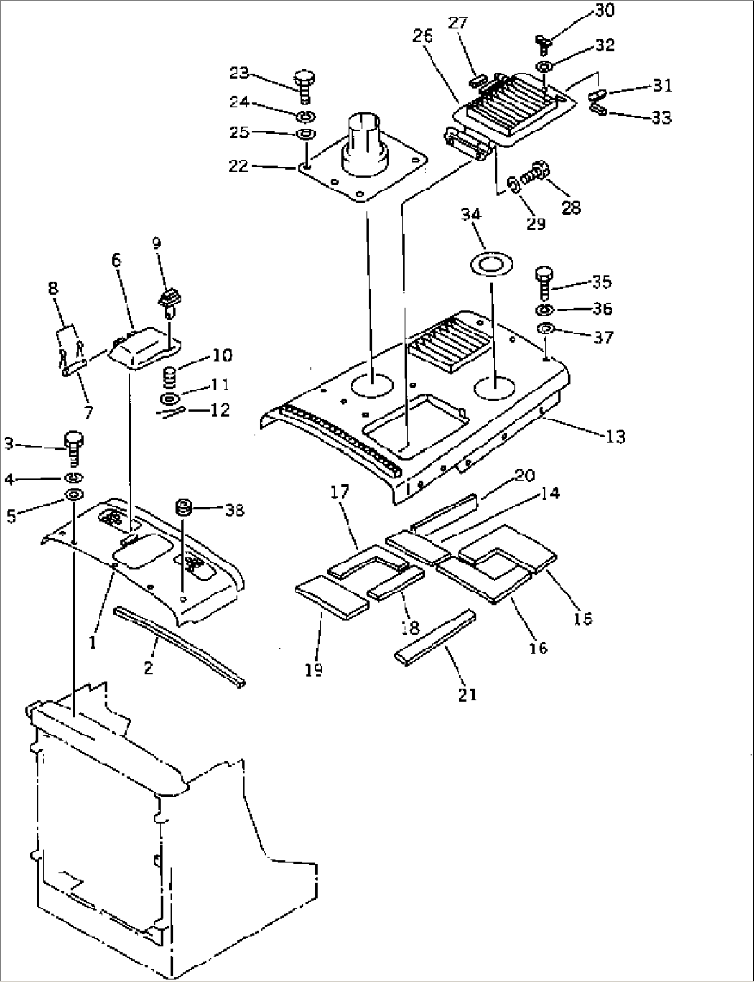 ENGINE HOOD (FOR EC)(#45760-)