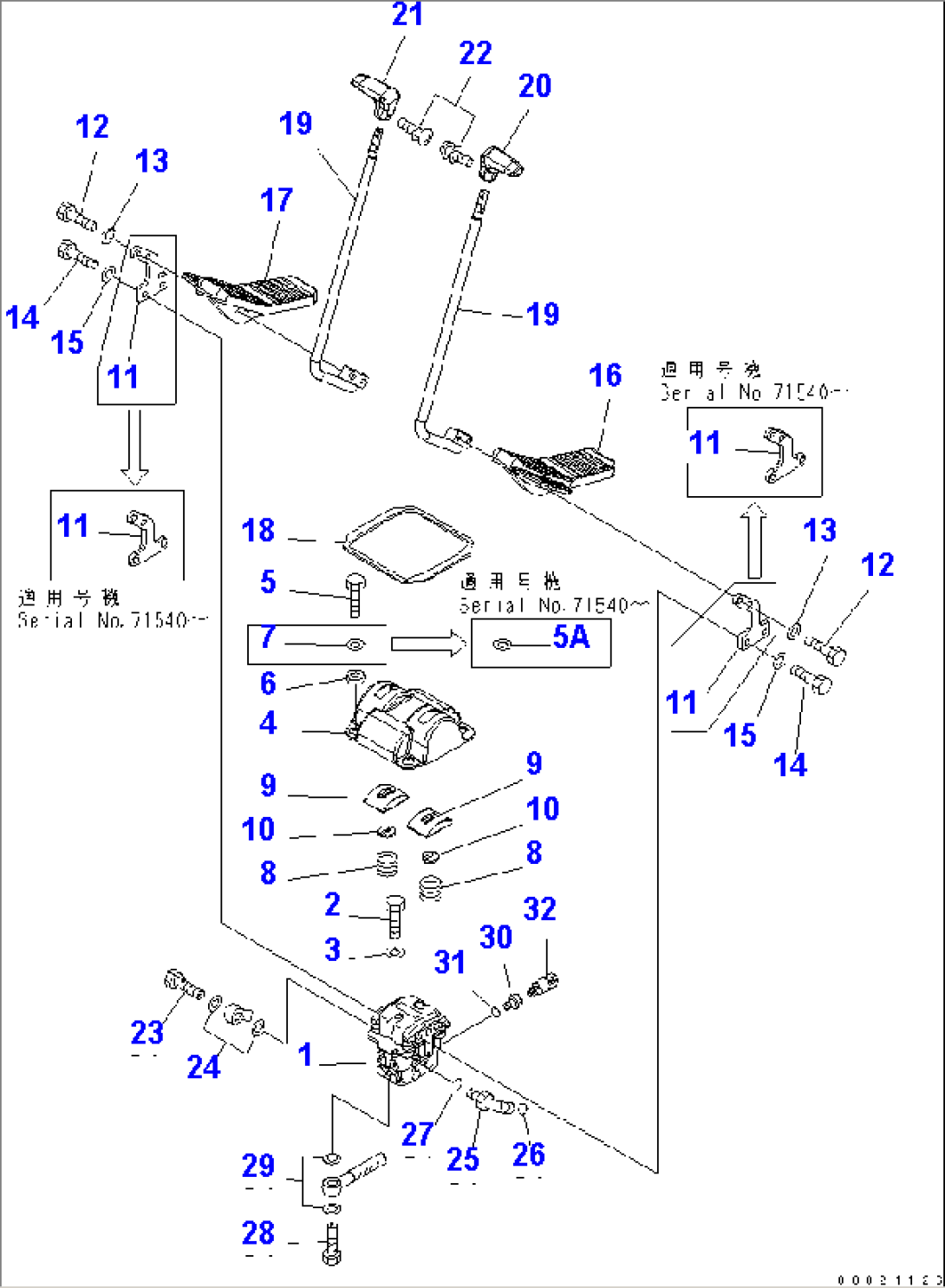 FLOOR FRAME (OPERATOR