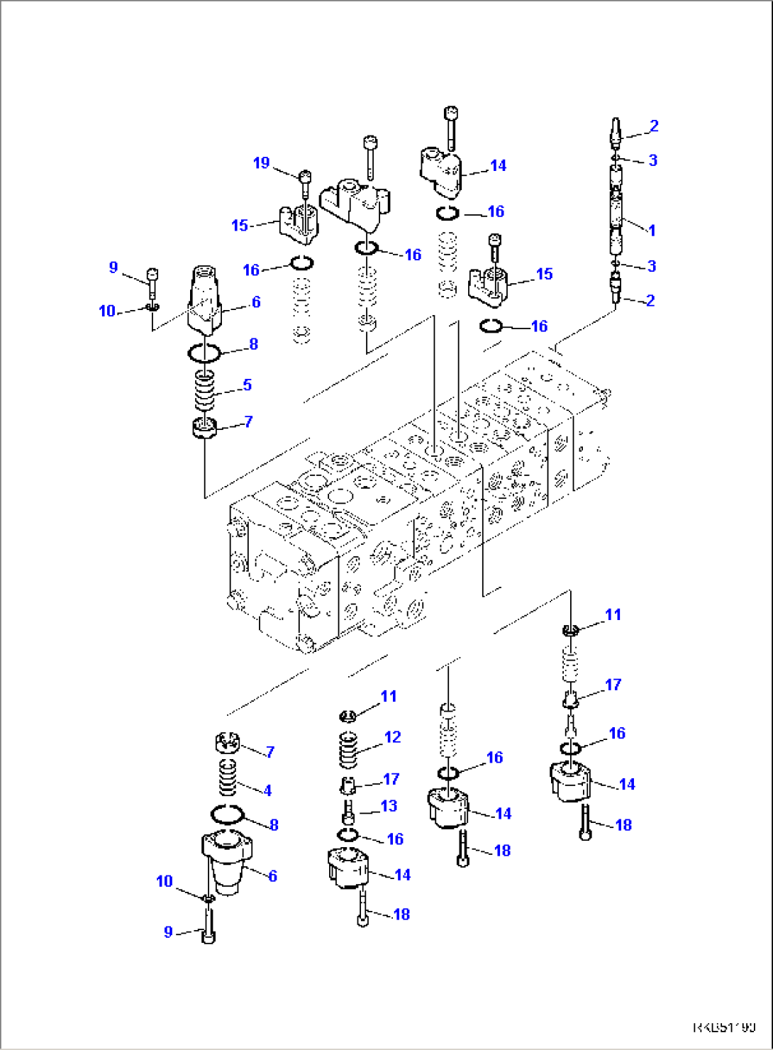 10-SPOOL CONTROL VALVE (7/17)
