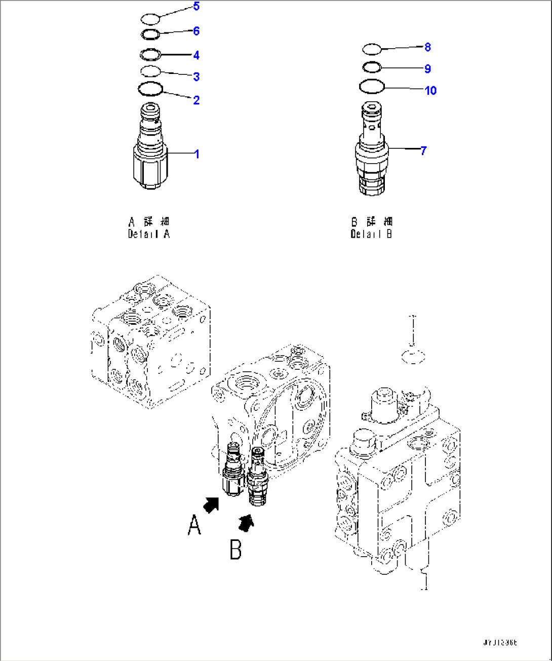 Fender Group, Control Valve, 3-Valve (7/10) (#80001-)