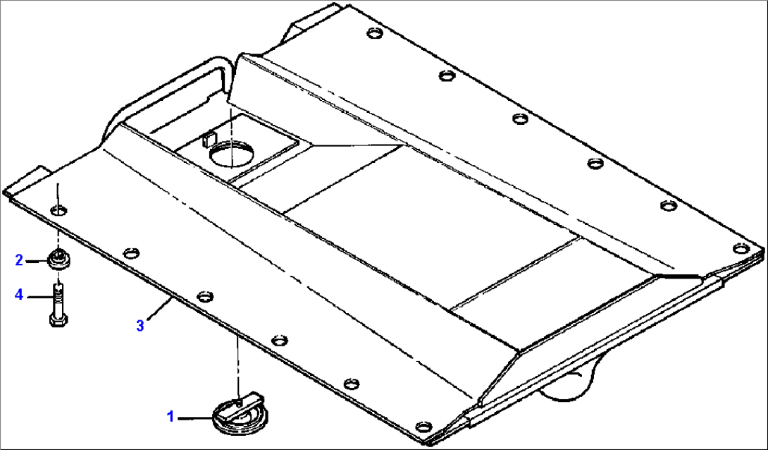 CRANKCASE GUARD ATTACHMENT SEVERE SERVICE