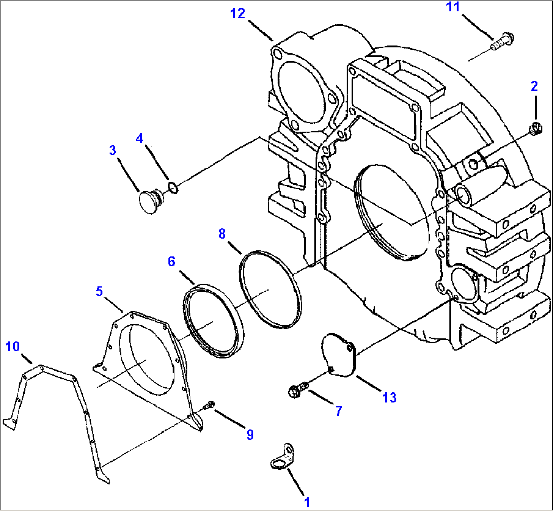 FIG. A8103-A3A1 FRONT ENGINE SUPPORT