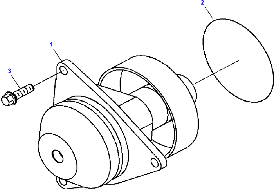 FIG. A5103-A3A3 WATER PUMP