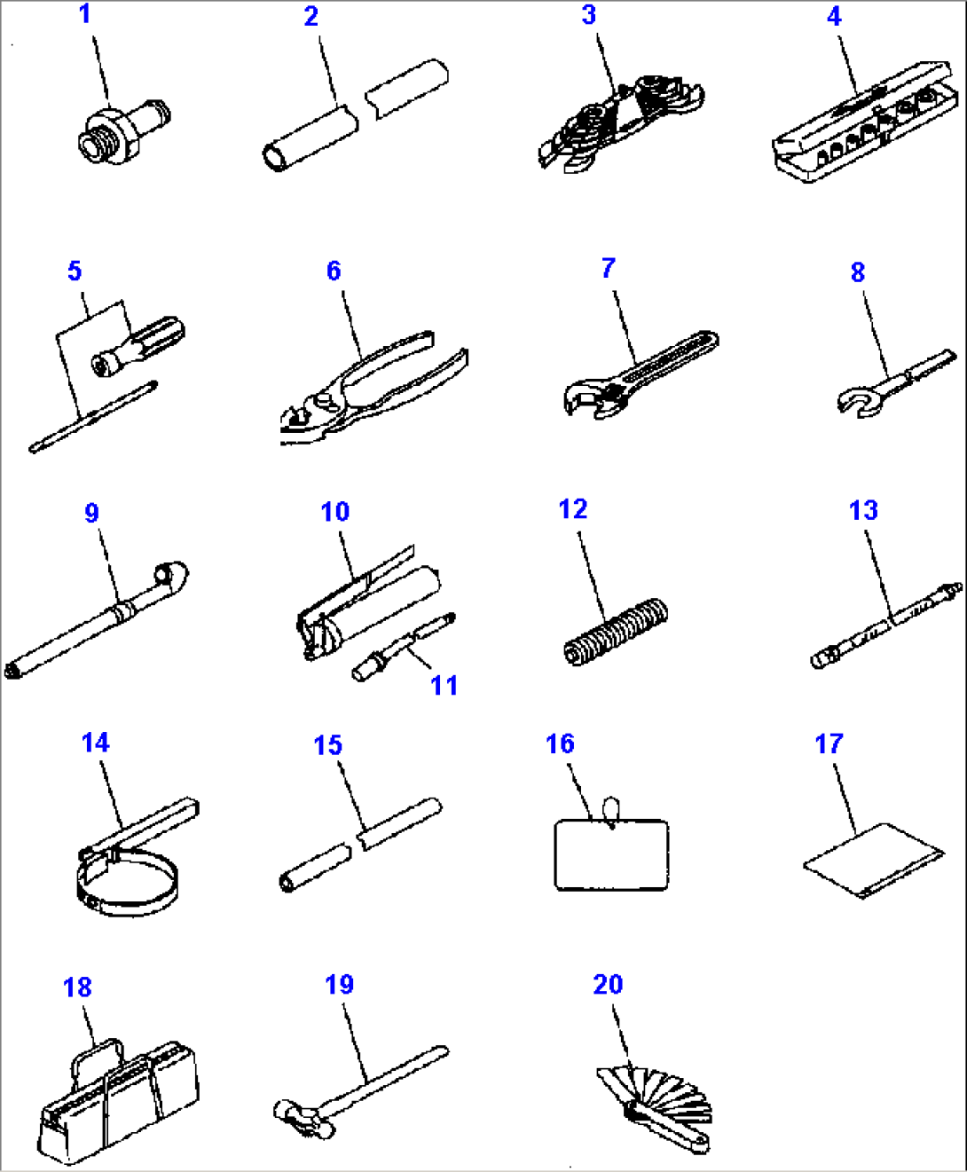 V0300-01A0 GENERAL TOOLS