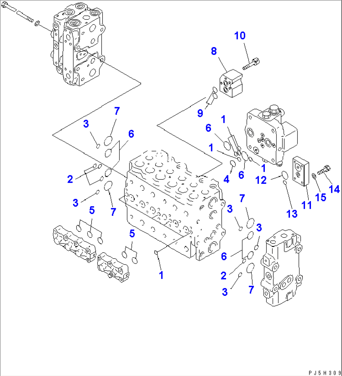 MAIN VALVE (1-ACTUATOR) (2/12)(#30025-)