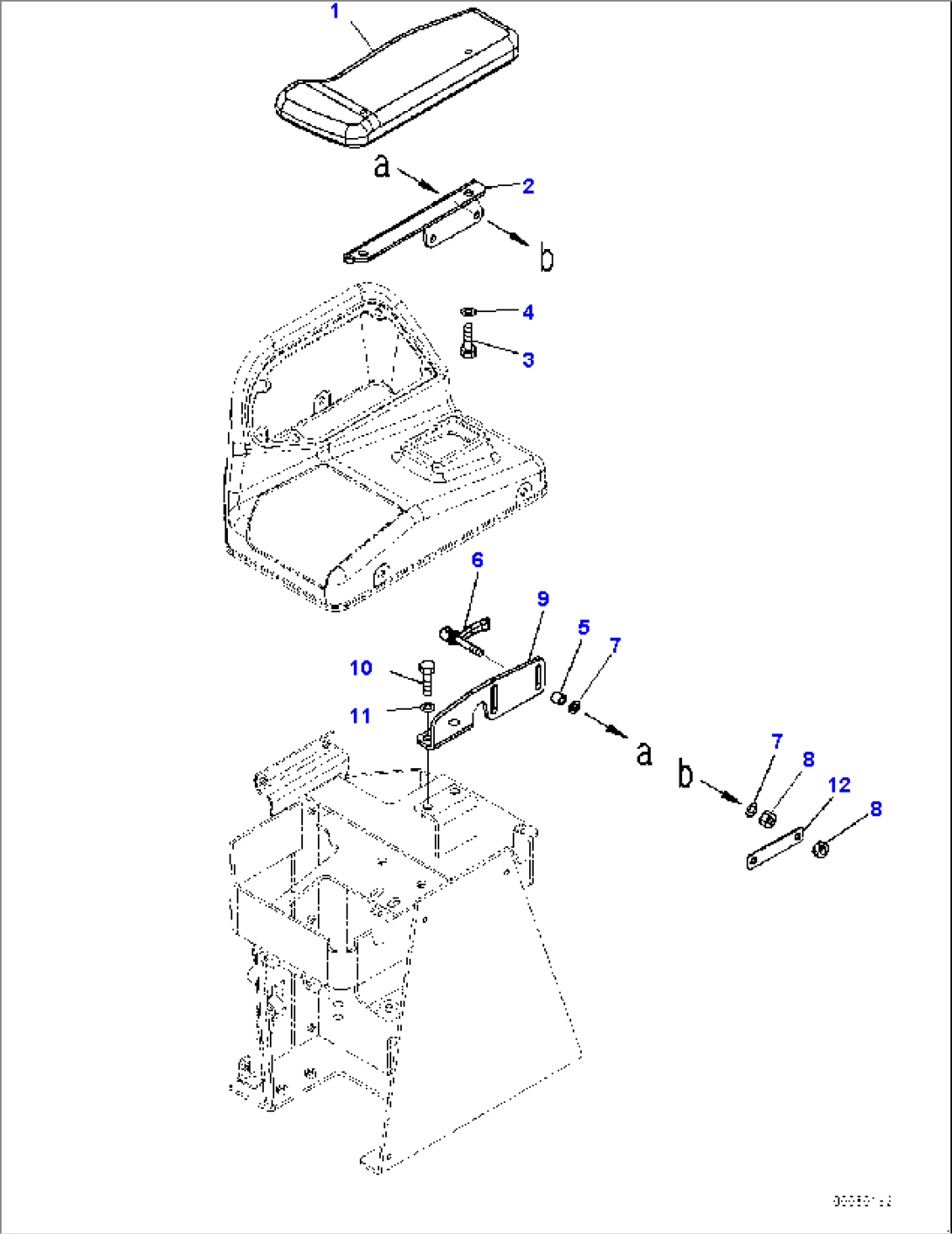 Loader Control Unit, Armrest (#90047-)