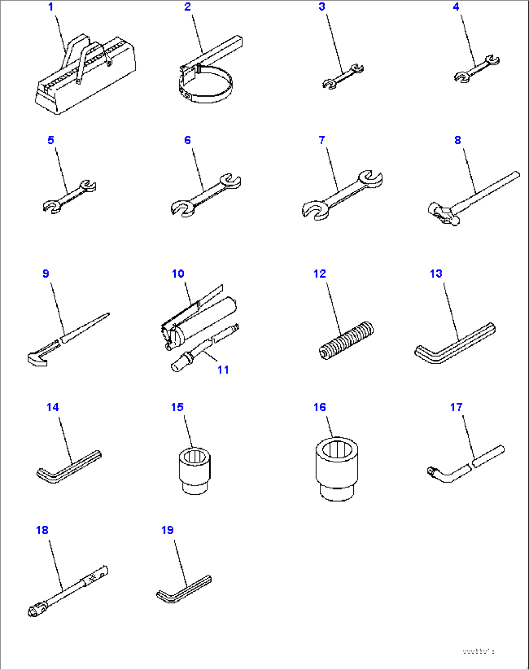 General Tool Set (#70001-)