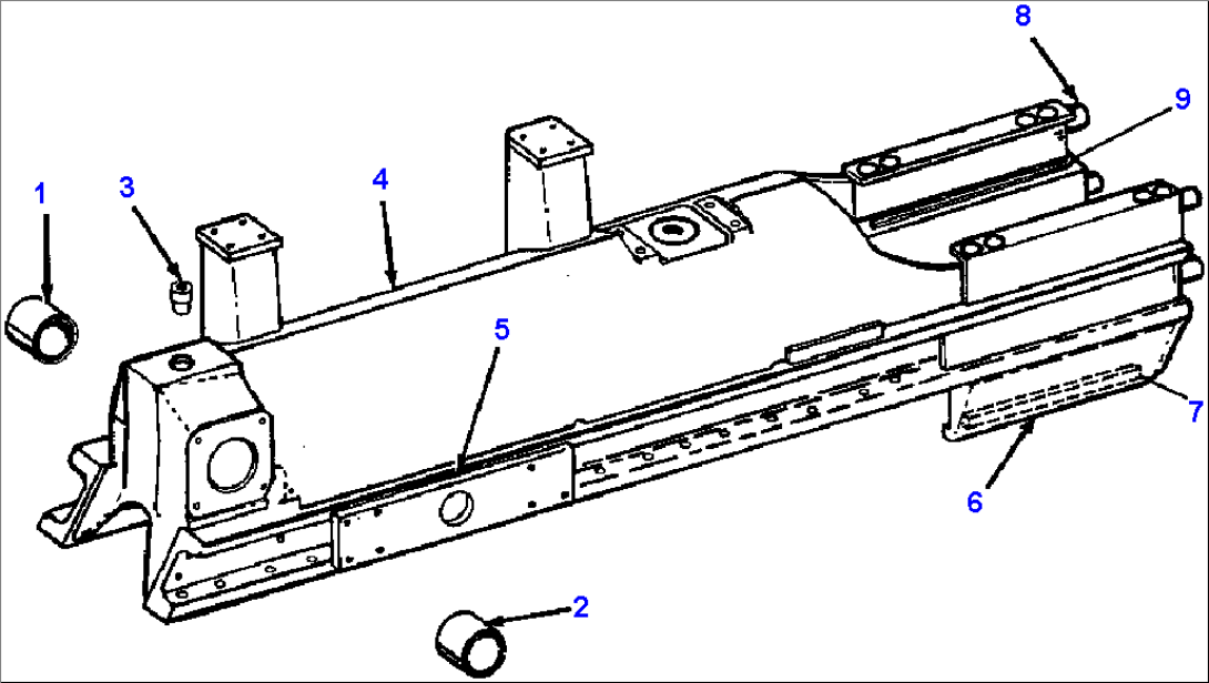 TRACK FRAME LOW GROUND PRESSURE