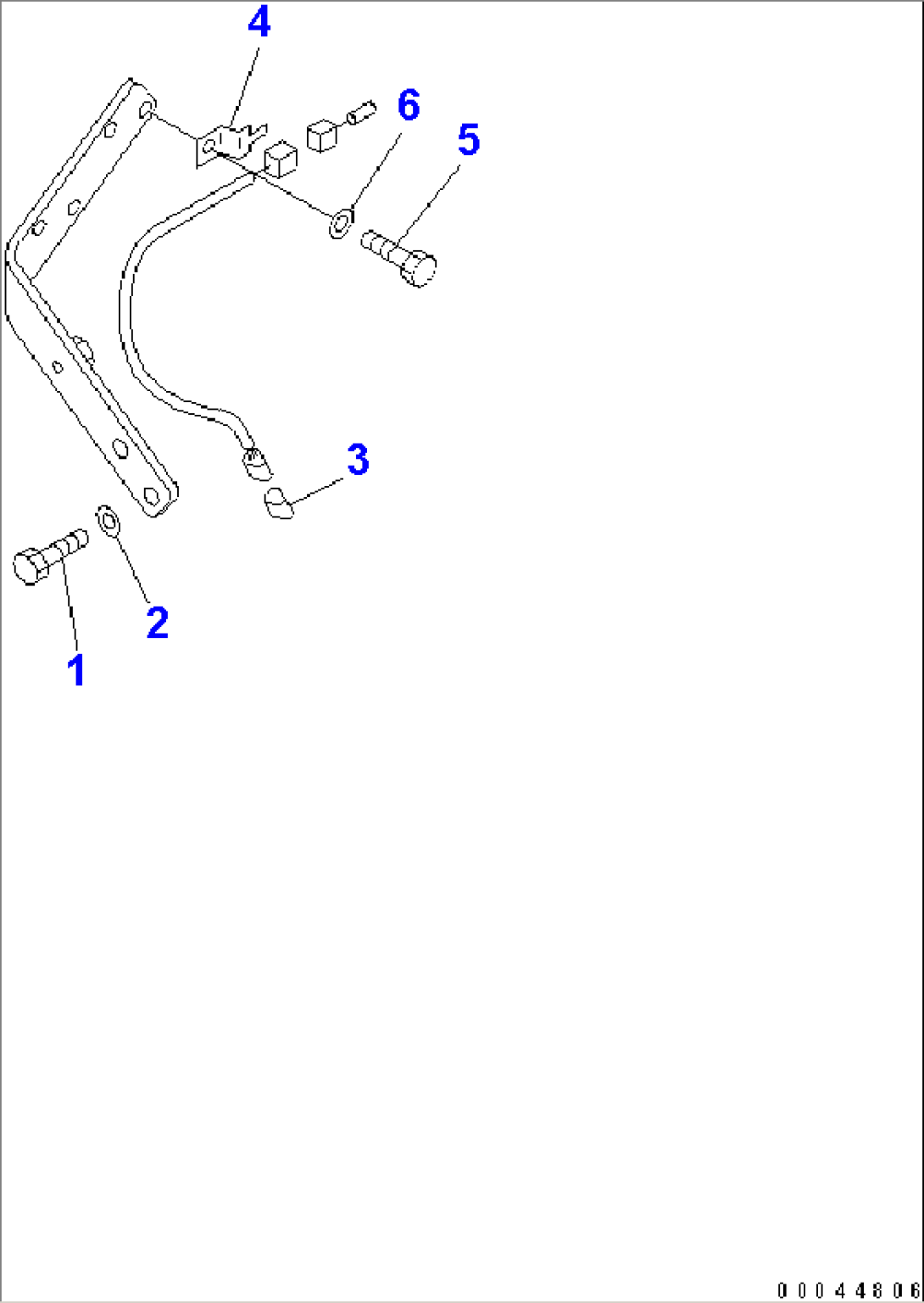 EMERGENCY STEERING FLOW SWITCH (MANUAL TYPE)(#15001-15024)