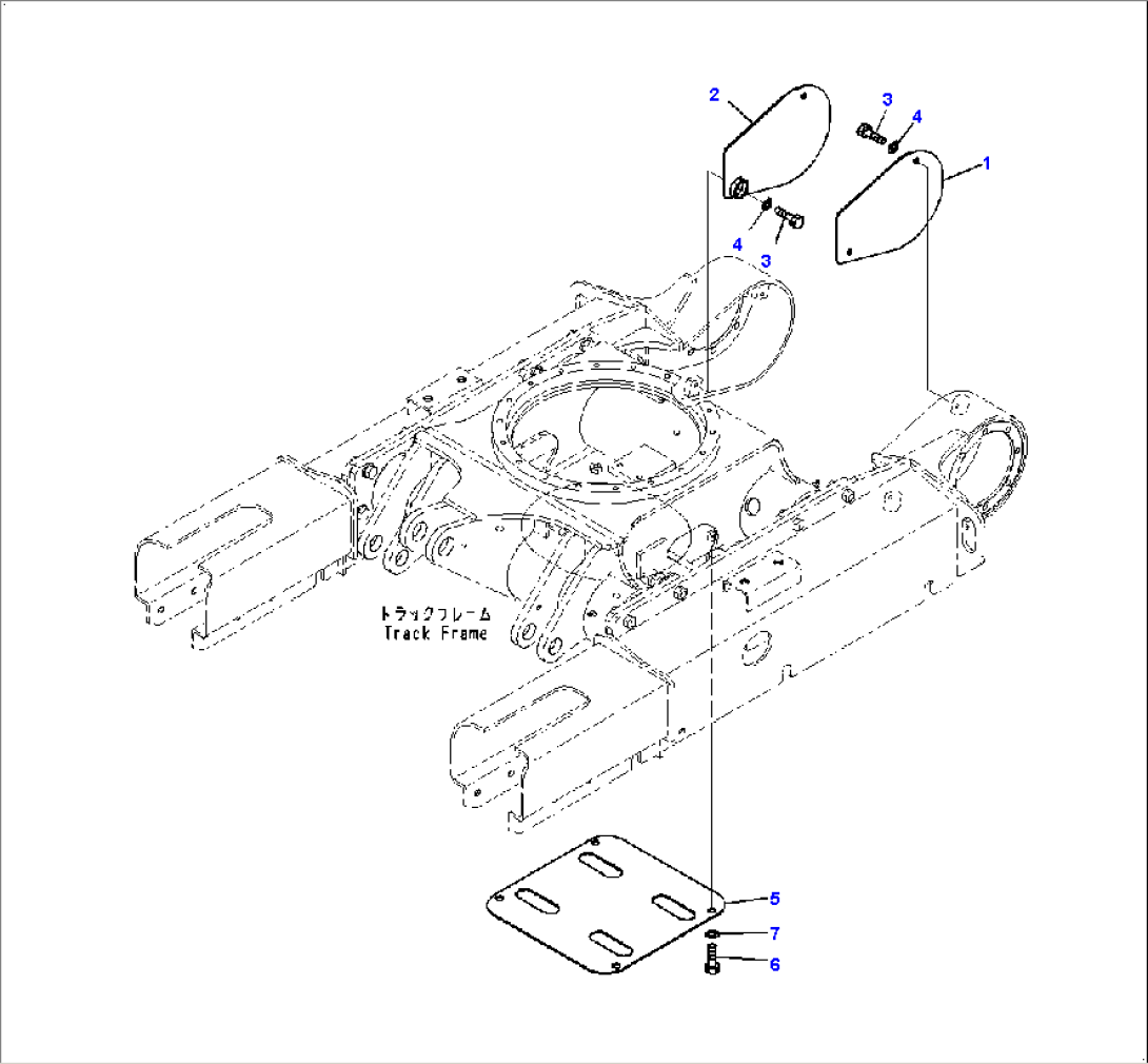 Track Frame Cover (#20001-20365)