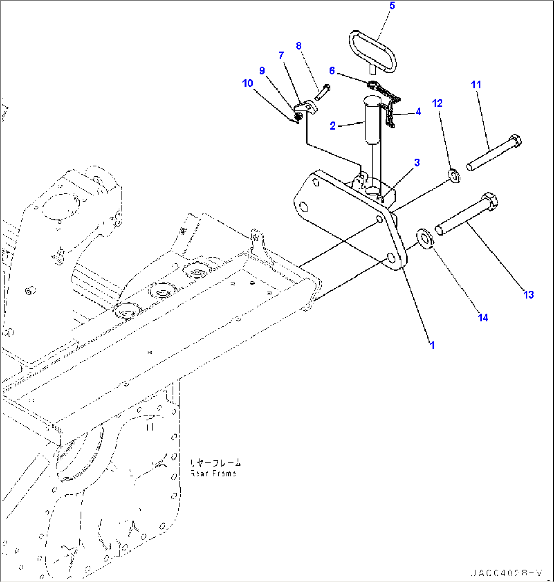 Drawbar (#80012-)