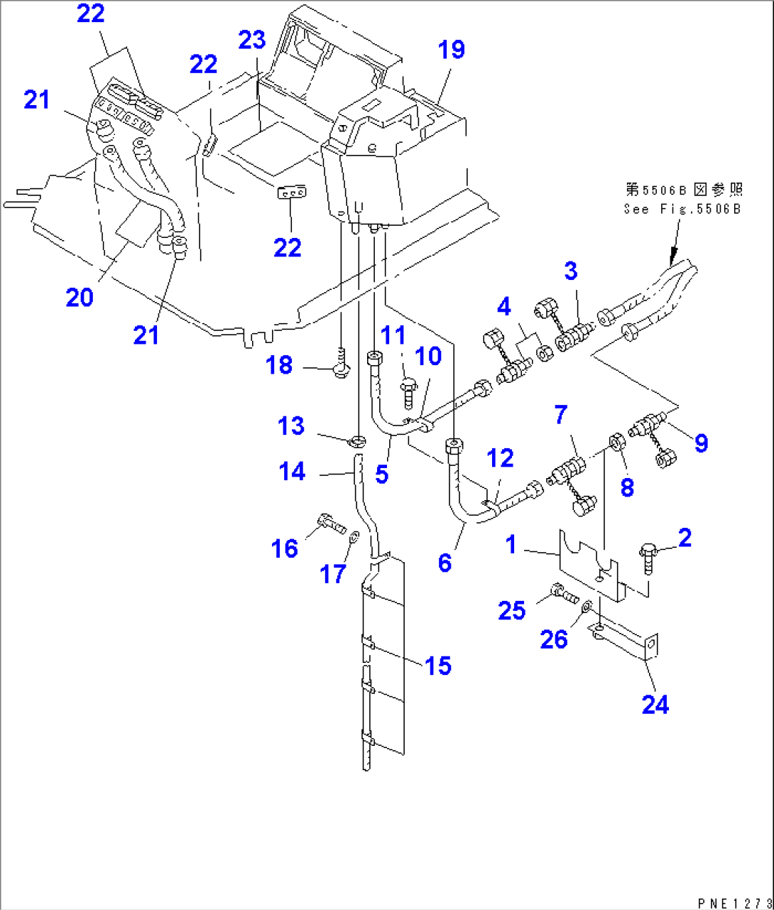 AIR CONDITIONER PIPING (DENSO) (R134A) (3/5)(#10688-)