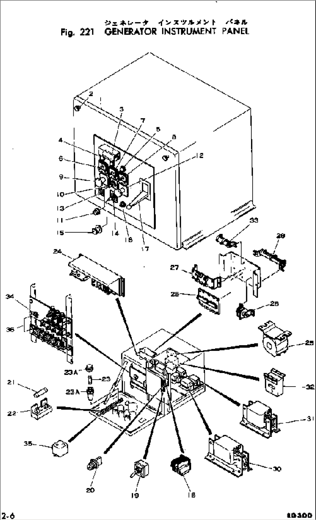 GENERATOR INSTRUMENT PANEL