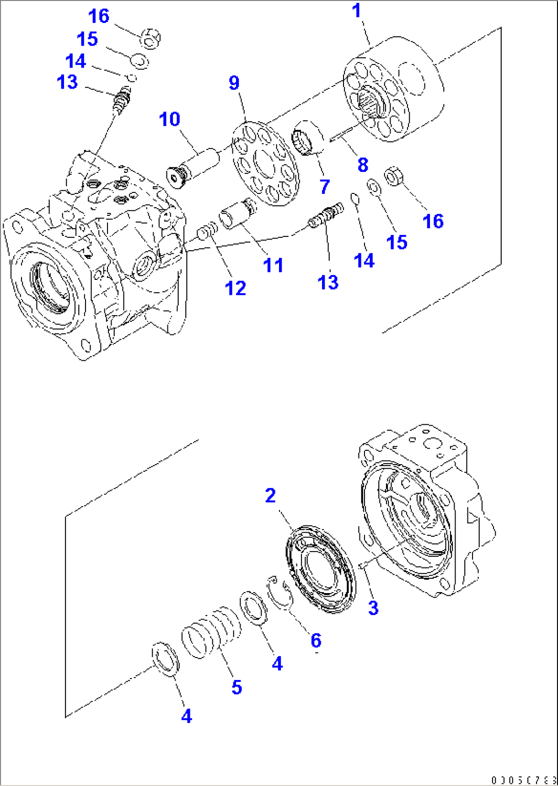HYDRAULIC PUMP (STEERING) (2/4)