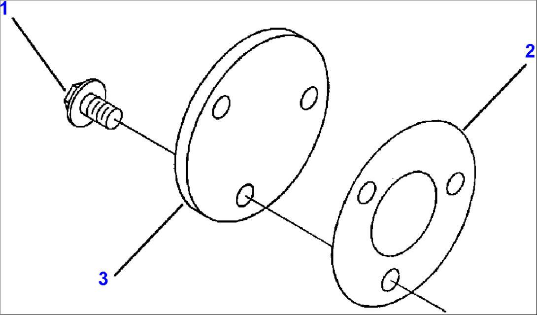 FIG. A2110-08A0 OIL FLUID LEVEL SENSOR - HOLE COVER