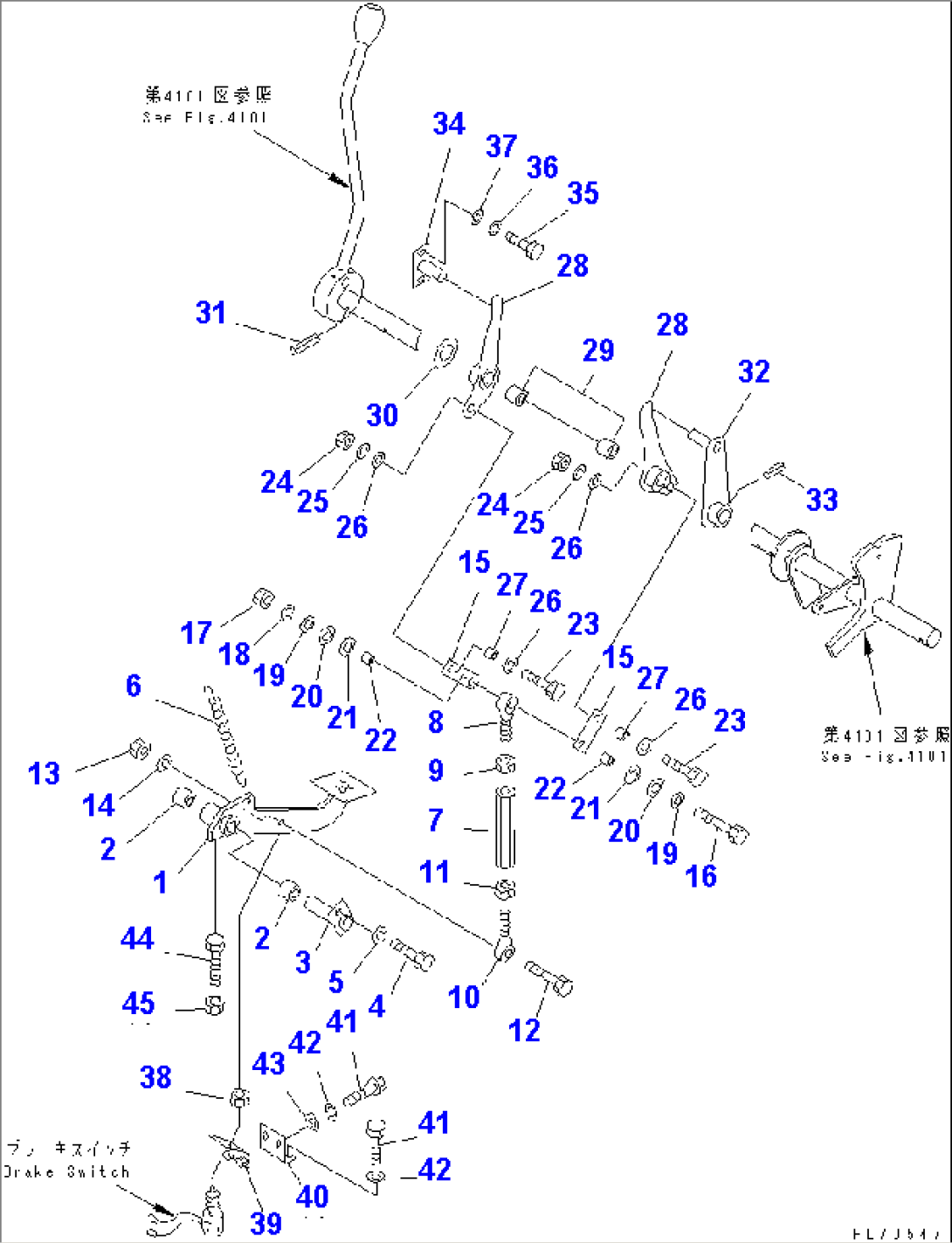 BRAKE PEDAL AND LINKAGE