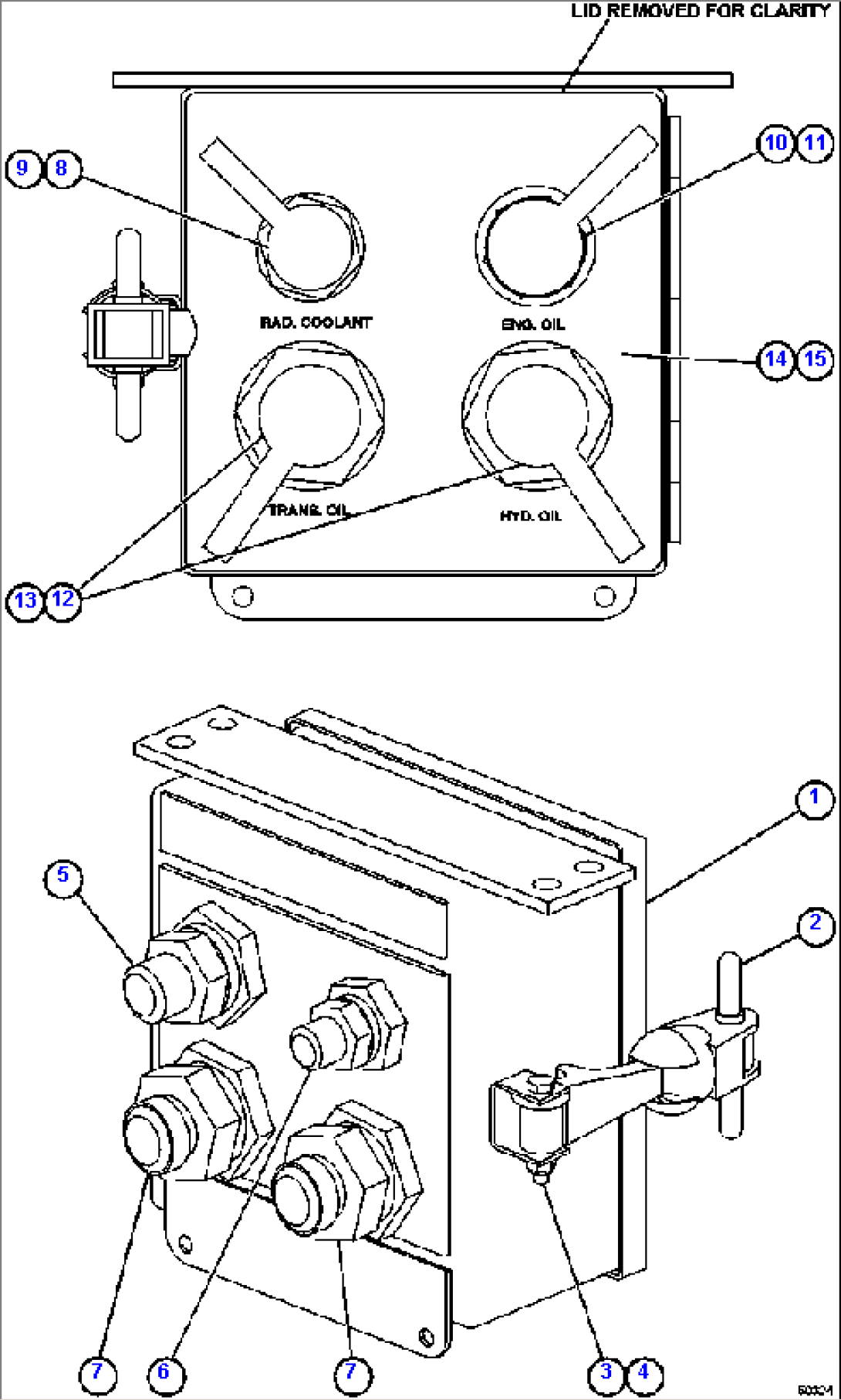 SERVICE CENTER BOX ASSEMBLY (EG8913)