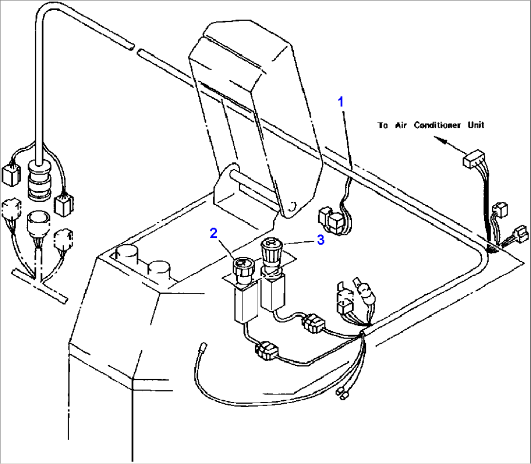 FIG NO. 1422 ELECTRICAL SYSTEM (CONSOLE BOX, LH)