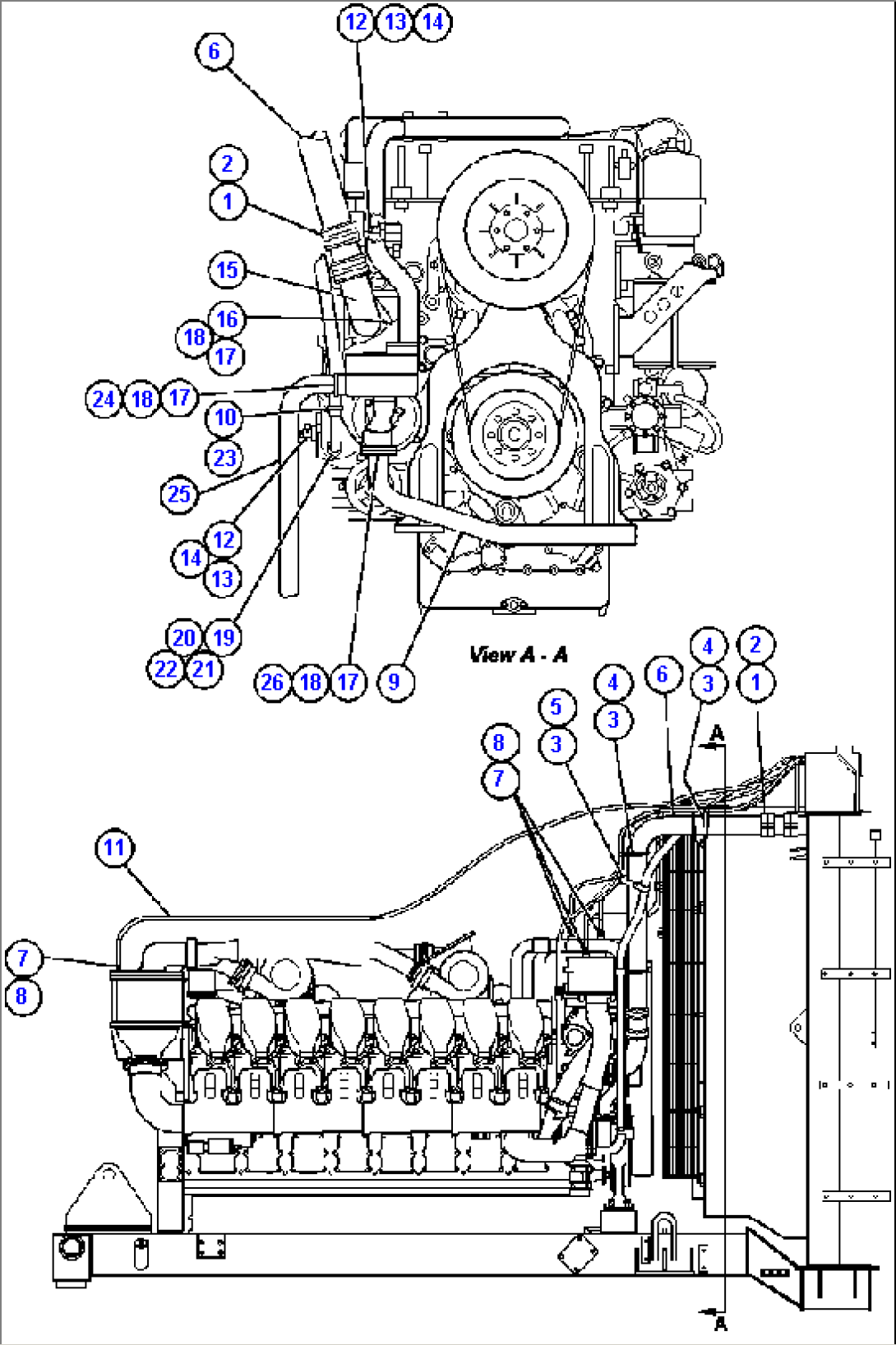 RADIATOR PIPING - 1
