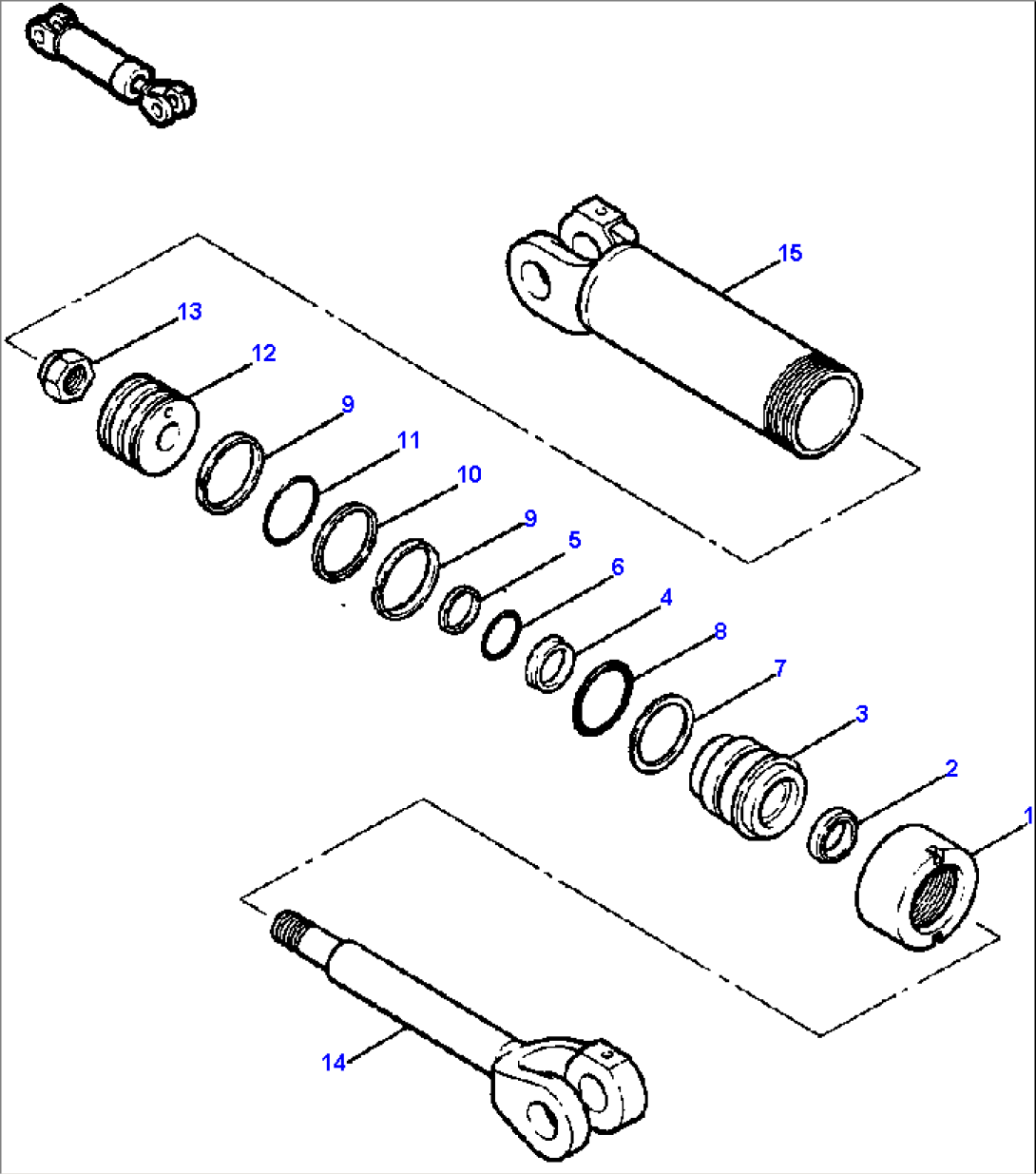 DOZER TILT CYLINDER