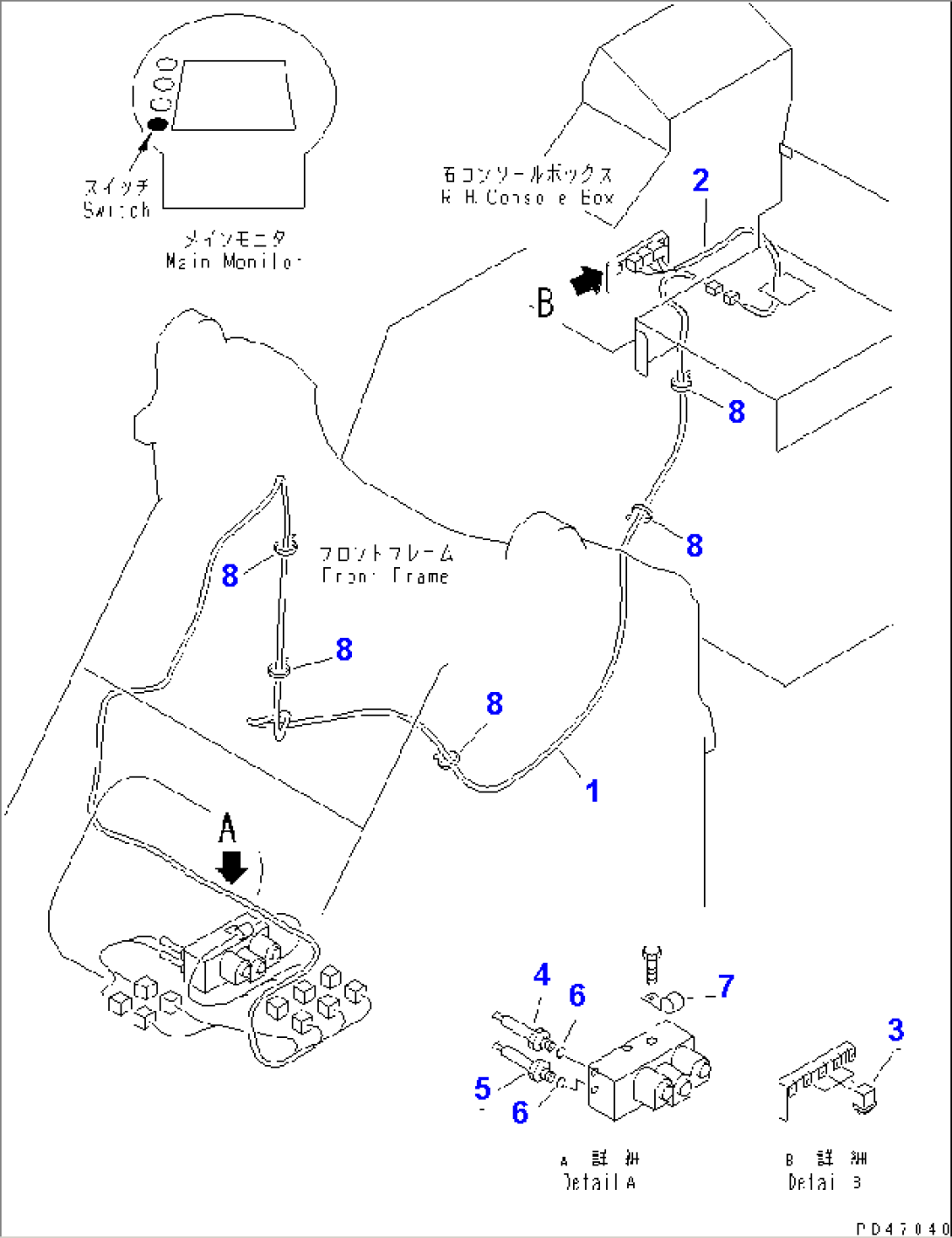 ELECTRICAL SYSTEM (E.C.S.S. LINE)(#50001-)