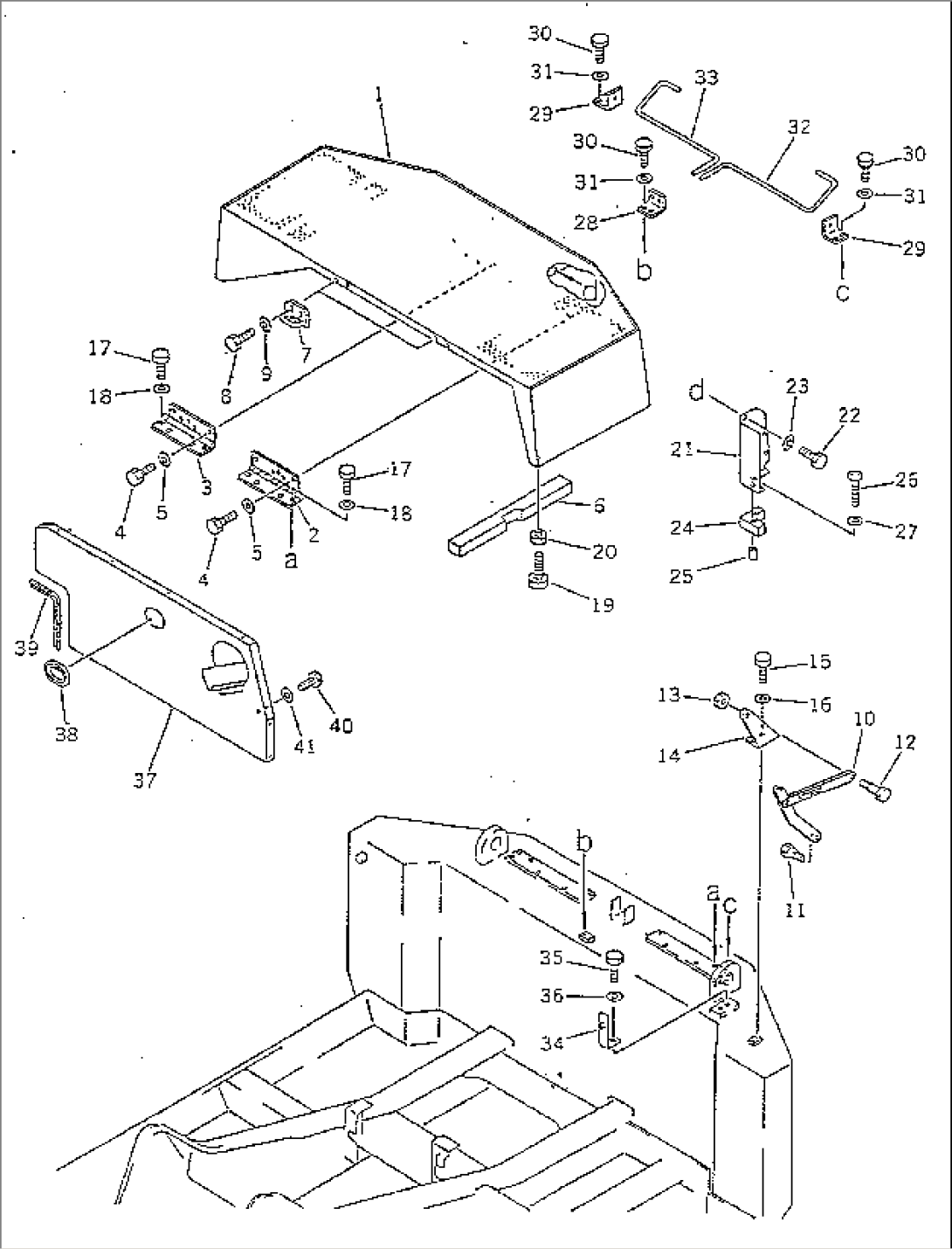 MACHINERY COMPARTMENT (2/3)(#1601-1861)