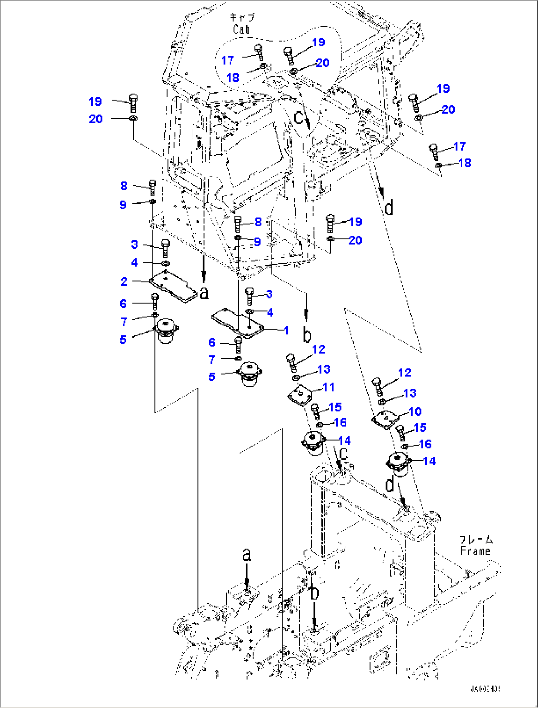 Floor Mounting (#30001-)