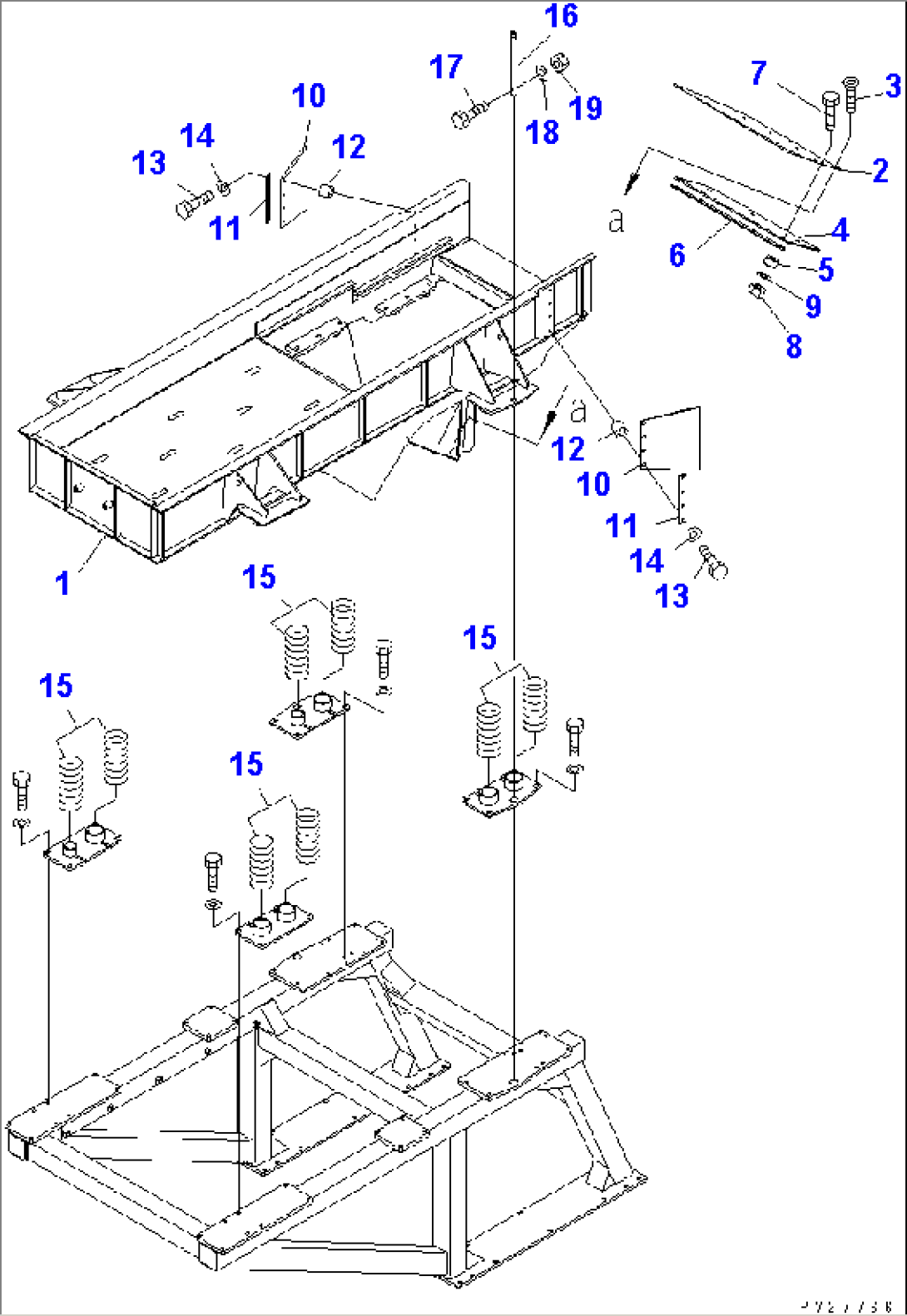 FEEDER (FRAME AND FEEDER SPRING)(#1099-1500)