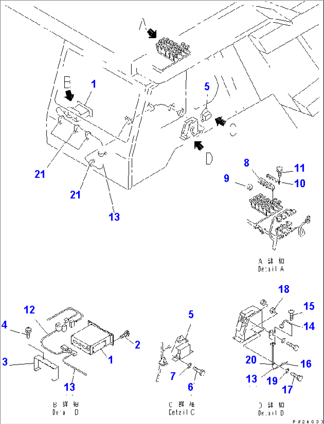 PAYLOAD METER (CARD TYPE) (1/2)(#5680-5999)