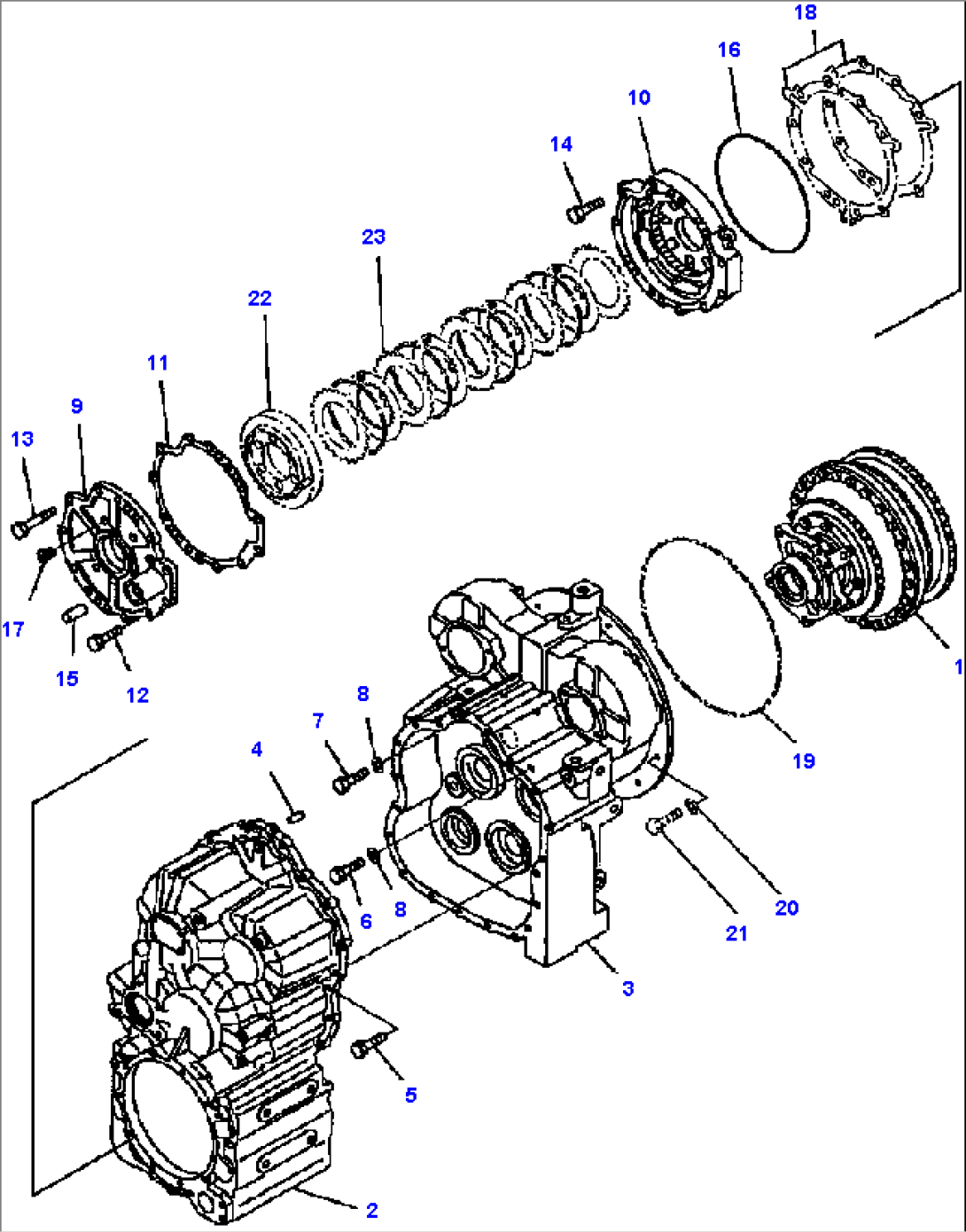 FIG. F4350-51A0 TRANSMISSION - ASSEMBLY