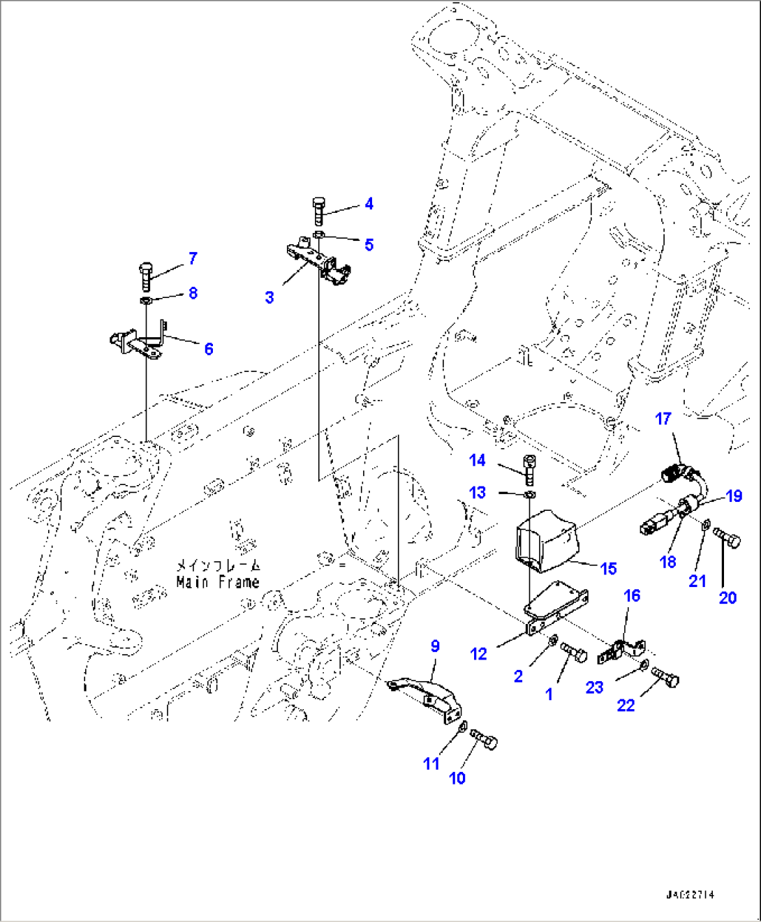ICT Electric Wiring Harness, Sensor (#85001-)