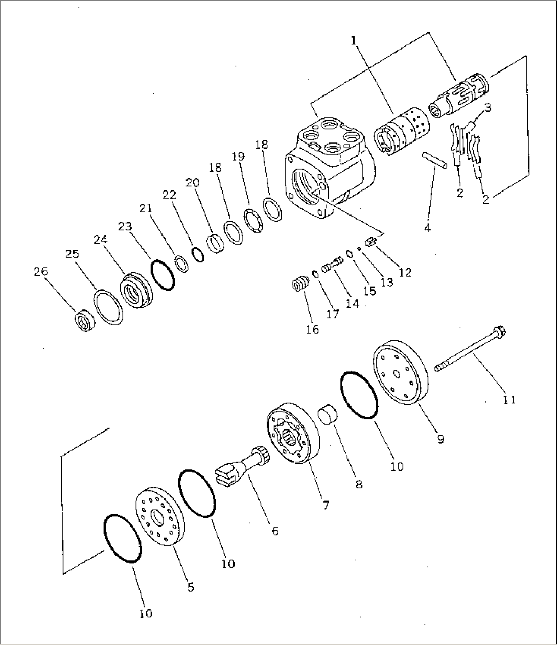 STEERING VALVE(#20001-)