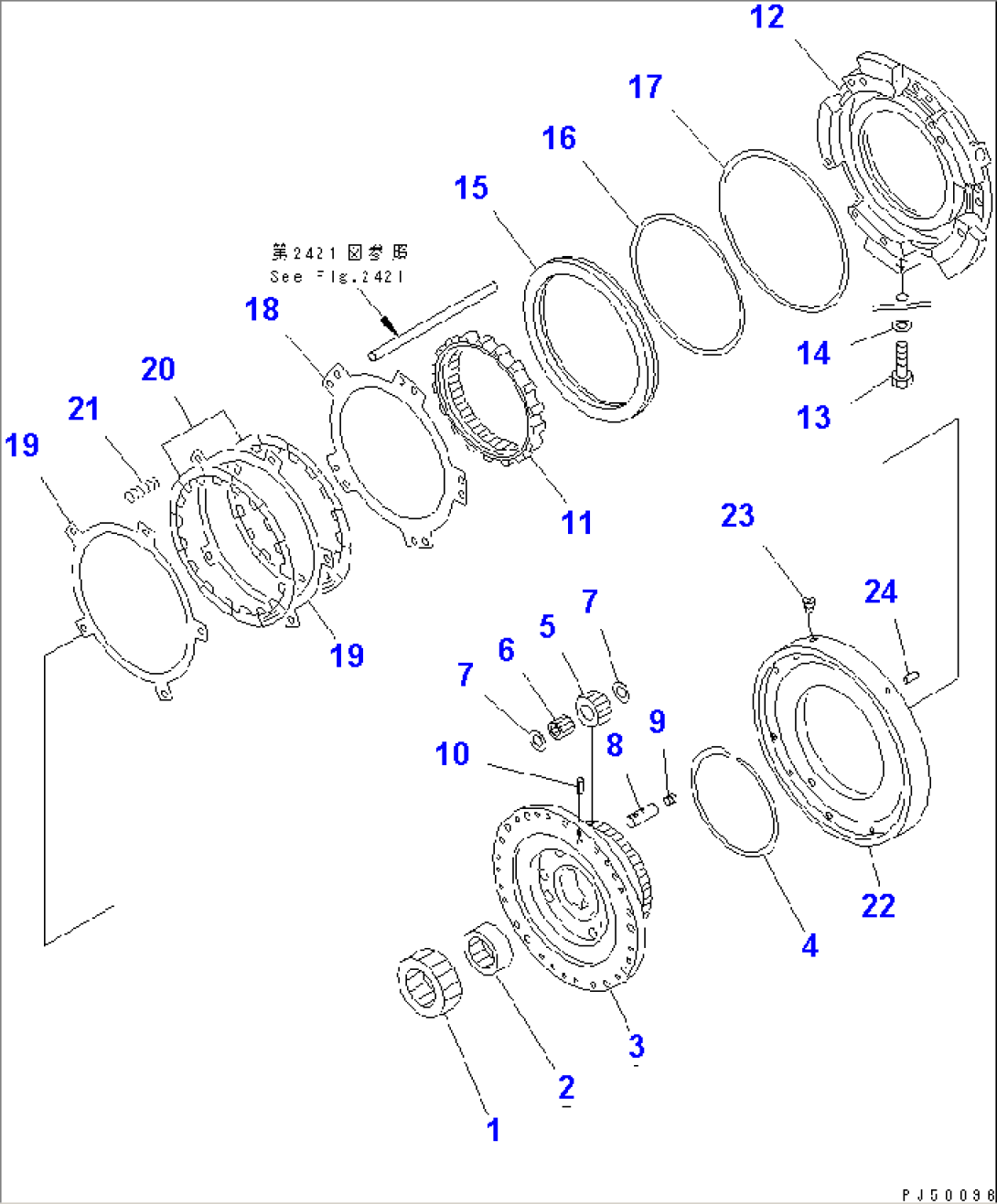 TRANSMISSION (2ND CLUTCH)