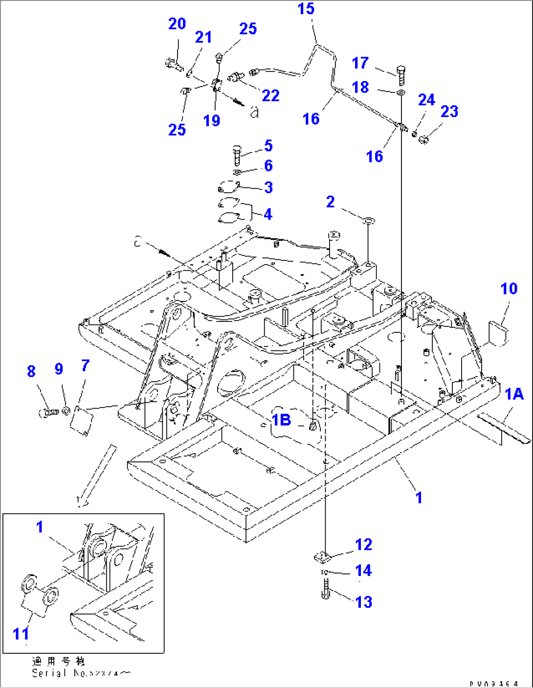 REVOLVING FRAME (FOR U.S.A)(#48878-)