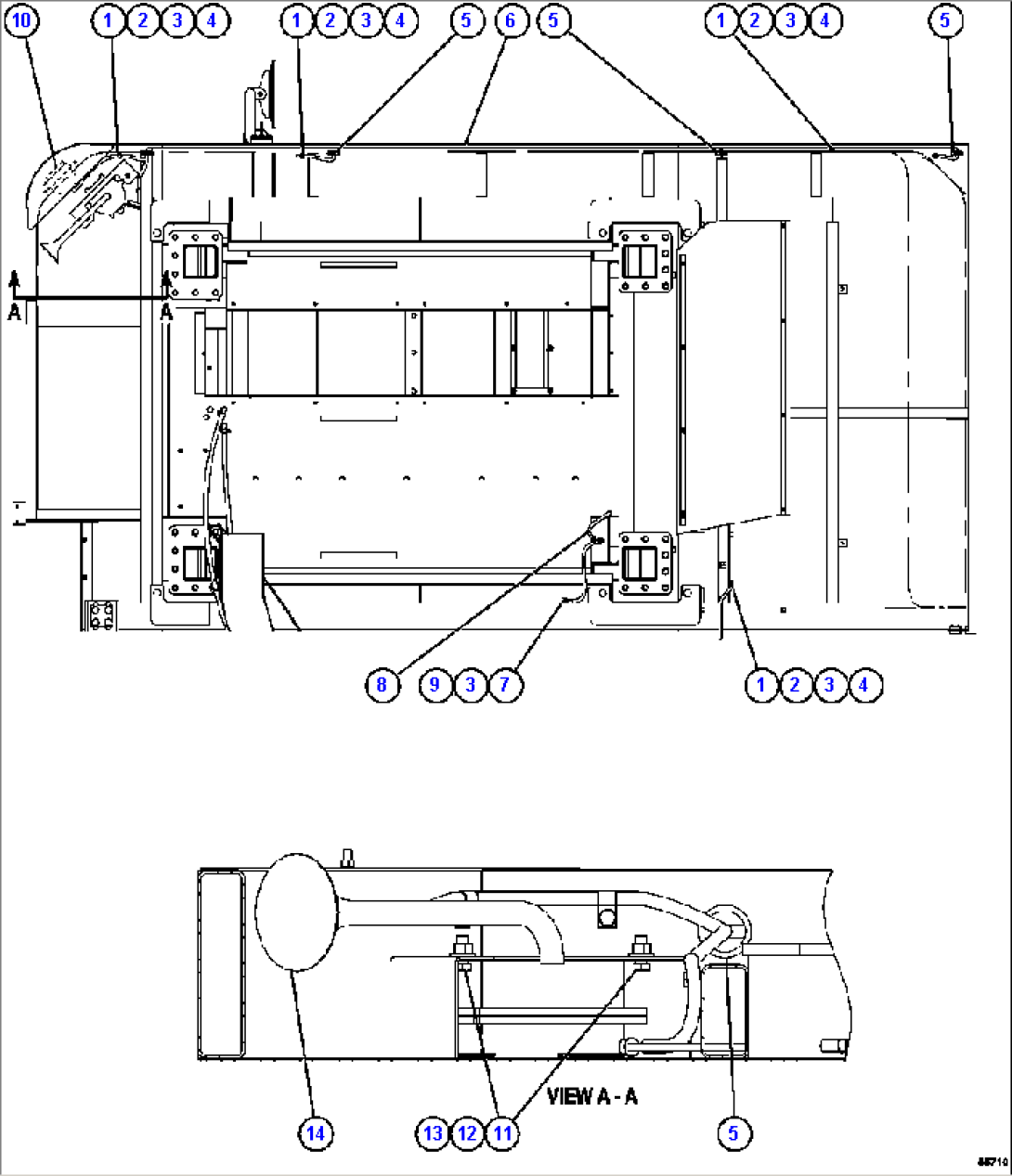 LH DECK WIRING