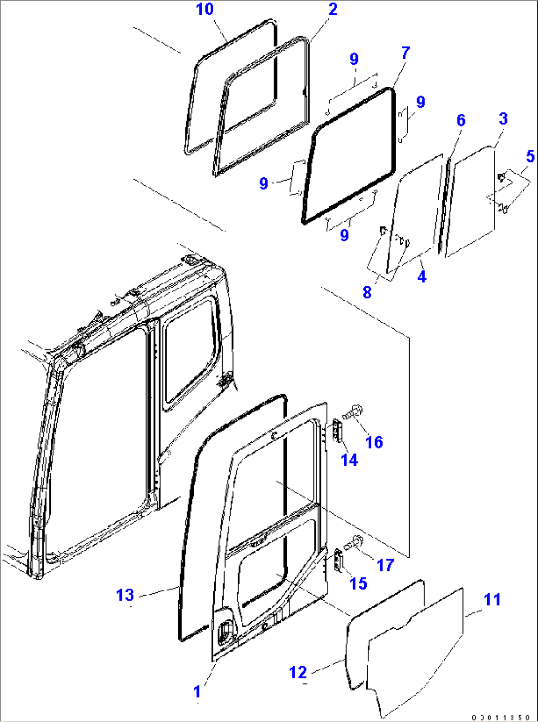 FLOOR FRAME (OPERATOR