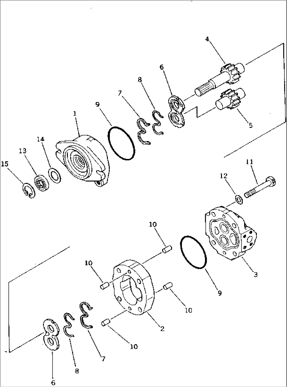 HYDRAULIC PUMP (EMERGENCY STEERING)