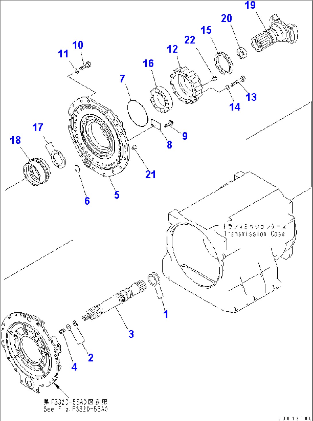 TRANSMISSION (10/10) (INPUT AND OUTPUT)(#11001-)