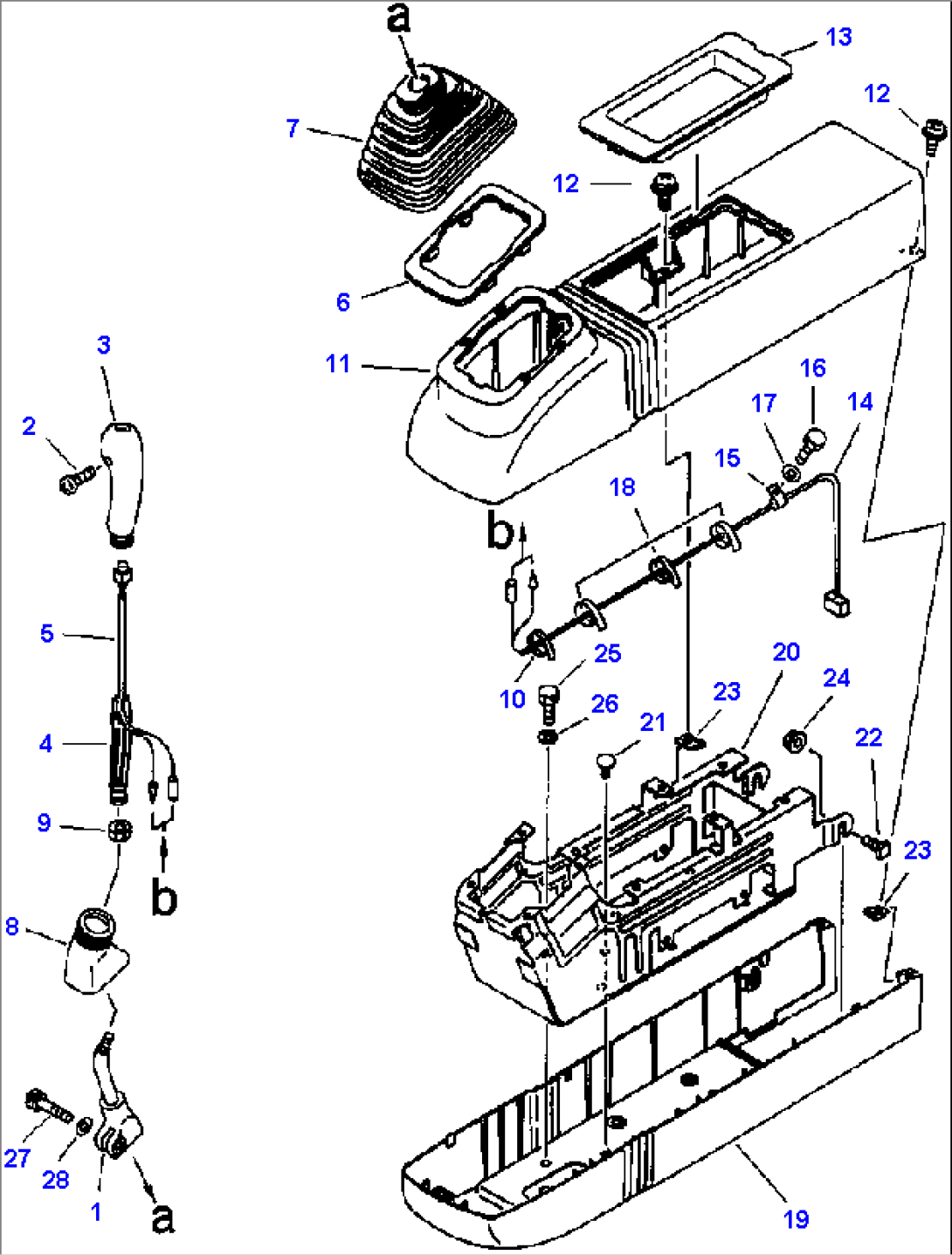 FIG. K1110-05A5 FLOOR FRAME - RIGHT STAND