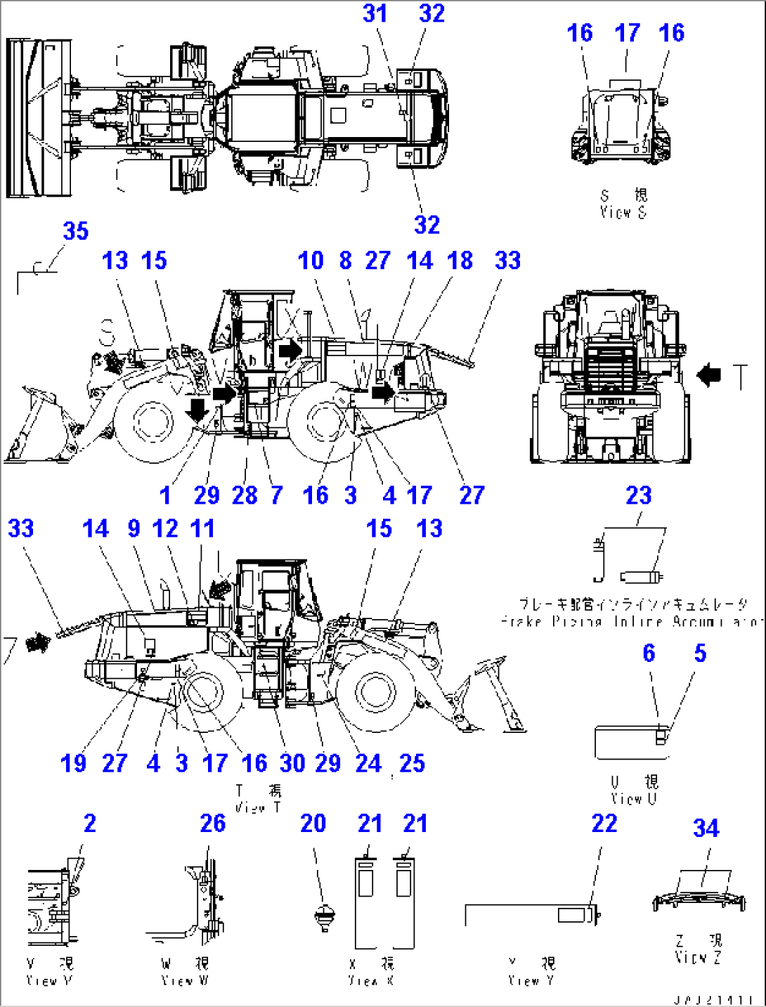 MARKS AND PLATES (ENGLISH CHARACTERS)(#80634-)