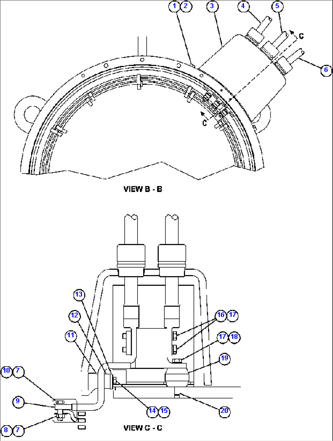 ALTERNATOR - MAIN ELECTRICAL CONNECTION