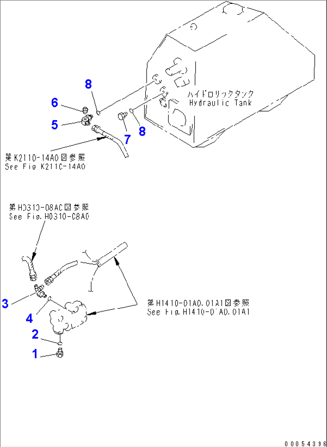 STEERING LINE (P.P.C. ELBOW) (FOR CLUTCH AND BRAKE)