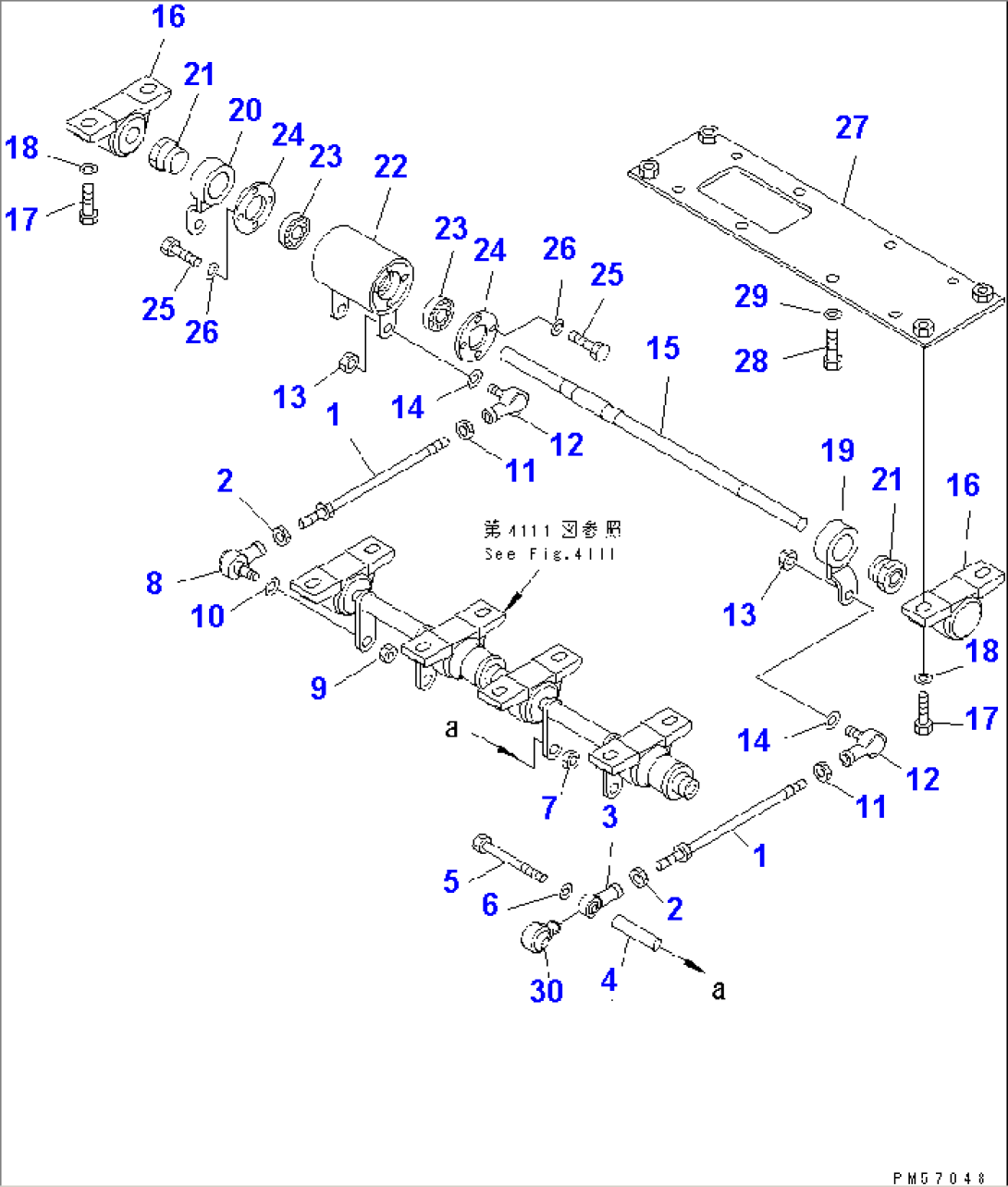 TRAVEL CONTROL LINKAGE (3/5)