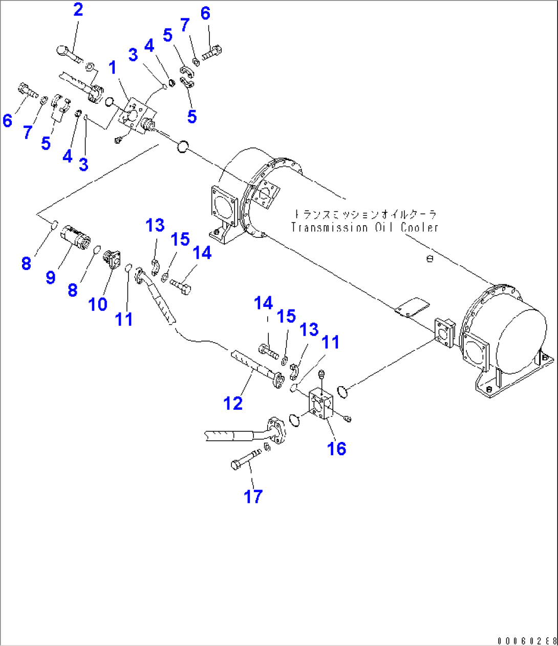 TORQUE CONVERTER AND TRANSMISSION LINE (OIL COOLING BYPASS VALVE)(#50054-)