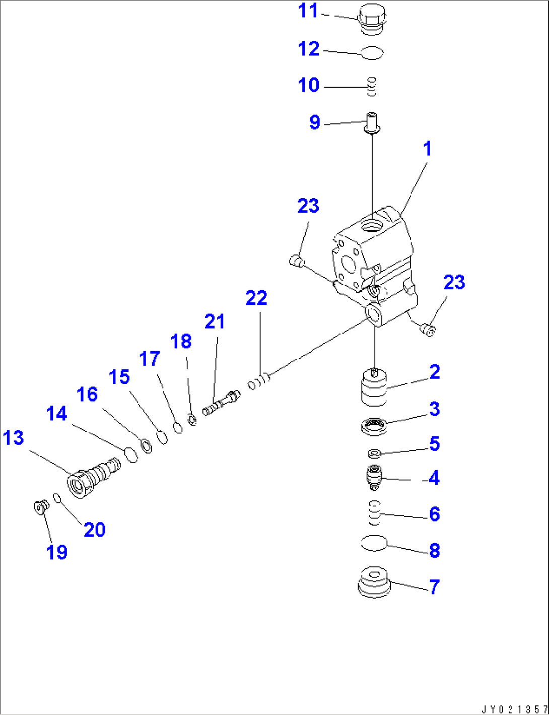 HYDRAULIC DRIFT PREVENTION VALVE (FOR ARM)(#21041-)