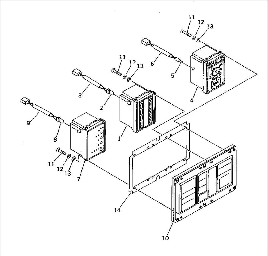 MONITOR PANEL (WITH SHOE SLIP CONTROL)