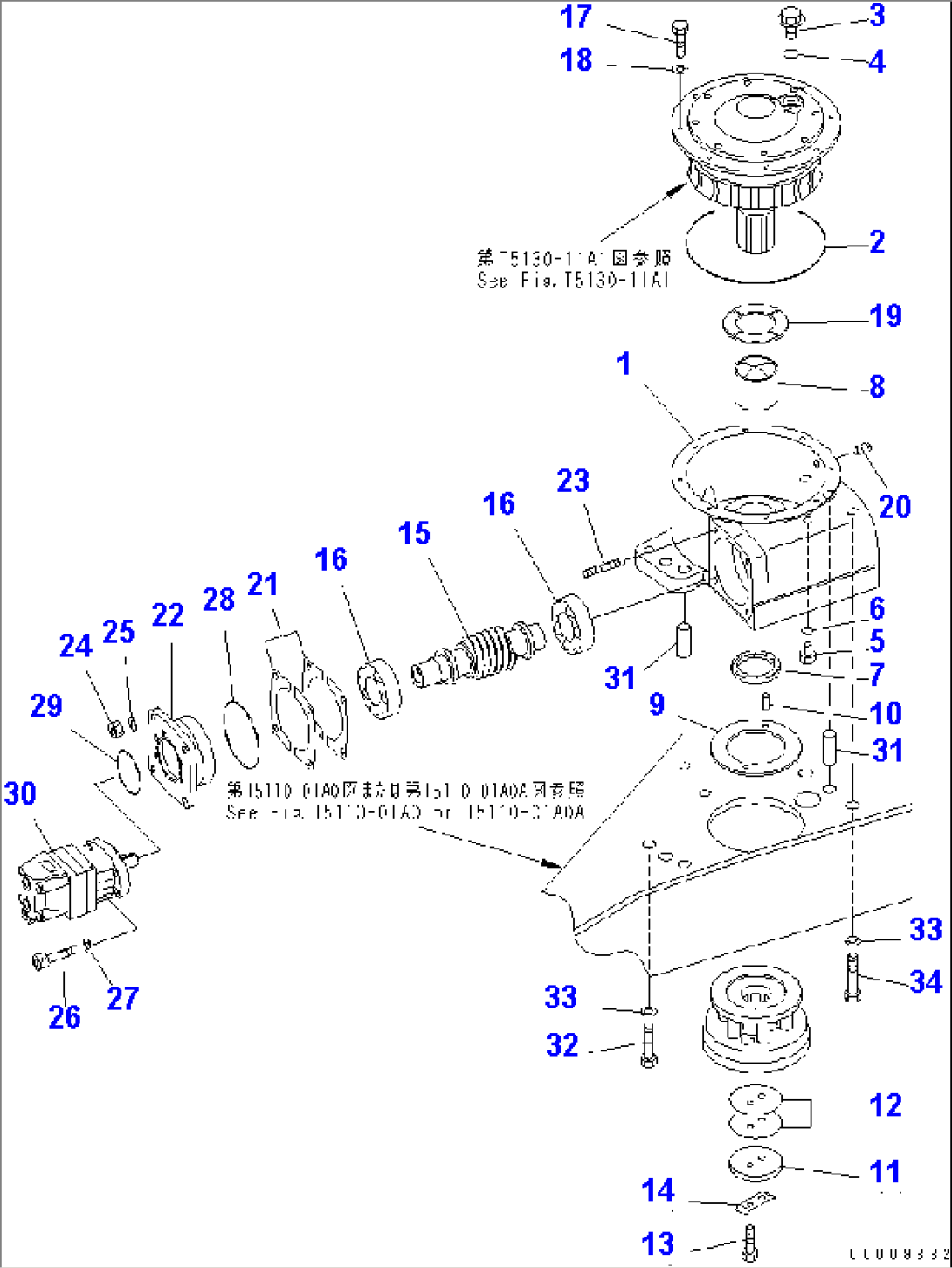 CIRCLE REVOLVING¤ 2/2 (WITH SLIP CLUTCH)(#50001-..)