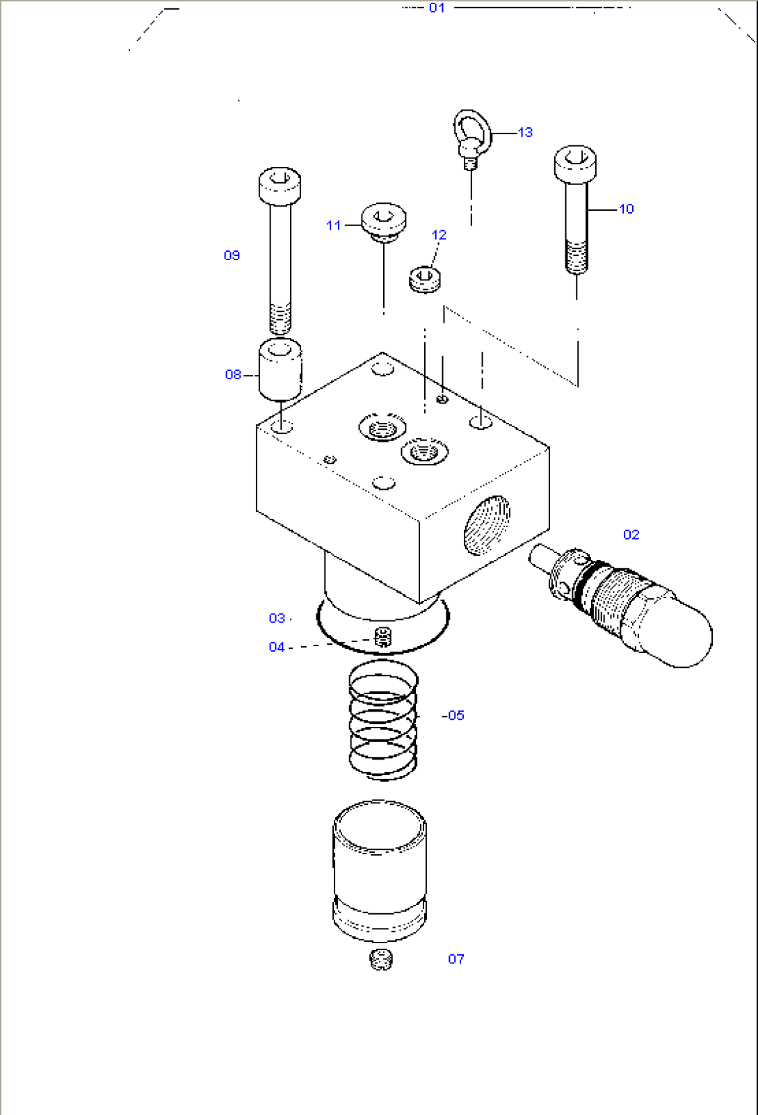 Pressure Relief Valve, Pre-Controlled